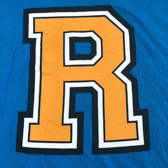 Men’s Blue ‘R’ Archie Andrews Riverdale Graphic Number Tee - Picture 3 of 5